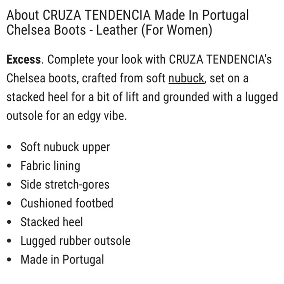 CRUZA TENDENCIA Suede Chelsea Boots - Picture 4 of 11